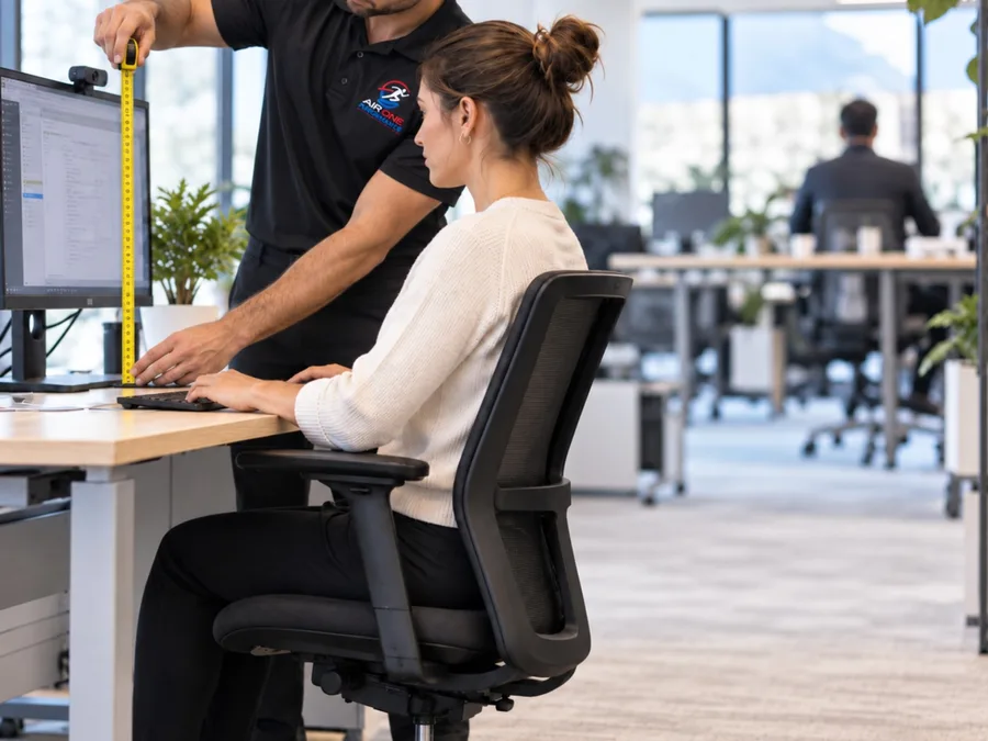 Analyse ergonomique d’un poste informatique pour la prévention des TMS en entreprise